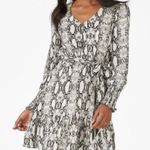 Collective Concepts Snakeskin Print Dress Sz L Photo 10