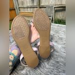 Badgley Mischka Badgley Mishka Daria Pearl and Crystal Flat Sandals Pastel Pink size 6.5 Photo 4