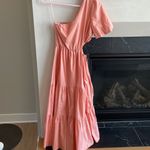 WAYF  one shoulder cutout tiered maxi dress NWT Photo 4