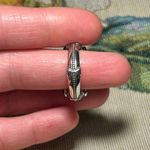 Konstantino Sterling Silver & 18K Gold Mother of Pearl & Pink Tourmaline Ring Size 6 Photo 14