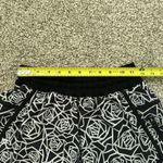Lululemon  black & white pattern athletic shorts size 4 Photo 5