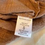 FAVLUX ‎ Tan Wrap Blouse Size Small “oversize “ Photo 5