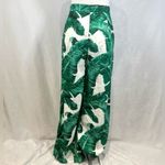 Boohoo Take me to the islands tropical palm high waisted wide leg pants size XS Photo 2