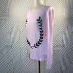 Wildfox  Laurel Wreath Sequin Sweater‎ in Pink Photo 2