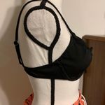 SheIn Black Ribbed Wired Bikini Top Photo 1