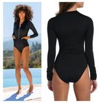 La Blanca NEW  Island Goddess Paddlesuit One Piece Size Medium Photo 1