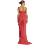 Marchesa Notte Luxury‎ Silk Pageant Cocktail Evening Prom Dress Size 4 NWT $990 Orange Photo 1