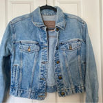 Liz Claiborne Vintage  Light Wash Blue Jean Denim Jacket Size Small Photo 2
