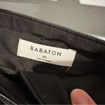 Babaton Aritzia Vegan Leather Belted Pants - Size 10 Photo 3