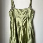 Princess Polly Stanton Corset Green Satin Mini Dress 12 Photo 9
