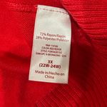 Faded Glory  Red Open Front Cardigan Photo 7