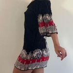 Angie Crochet Printed Mini Dress Photo 1