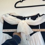 House Of CB  'Alana' Black &‎ Cream Off Shoulder Dress NWOT size L Taller Photo 5