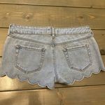 PacSun Bullhead scalloped edge denim shorts size 3 NWT.‎ 00T3 Blue Photo 4