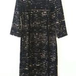 Connected Apparel striped sheath knee length dress women’s Size 6 Photo 0