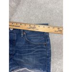 Levi's Shorts Womens 31 501 Button Fly Cut Off Distressed Denim Shortie Photo 6