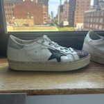 Golden Goose Hi Star White Purple and Black Sneakers Photo 5
