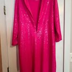 Torrid  HOT PINK SEQUIN DRESS SIZE 16 NWOT Photo 2