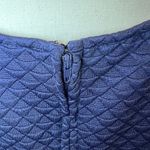 Mod Cloth Women's Blue Geometric Sleeveless Dress Size 1X Photo 3