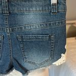 Love, Fire Love Fire Denim Jean Shorts Stretchy Womens 0 Crochet Lace Photo 10