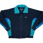 White Sierra Vintage 90s Colorblock Windbreaker Track Jacket Photo 0