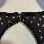 Vintage Jennifer Black & Gold Beaded Cocktail Dress, size small Photo 6