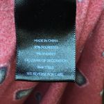 Vera Wang  // SIMPLY VERA Red Button Up Sleep Shirt XL Photo 6