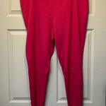 Serena Williams Signature Blue and Pink Joggers Lounge Pants Zip Ankle Size 3X Photo 0