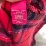 Victoria's Secret Victoria’s Secret Dreamer Red Plaid Sleep Shirt L Photo 6