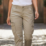 Eddie Bauer  Tan Cargo Rip Stop Outdoor Pants Photo 0