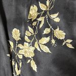 Elegant Black and Gold Floral A Photo 3