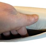 Vince Camuto NWT  Lefto Crossbody Bag Coconut Cream Leather Chic Sleek Magnetic Photo 4