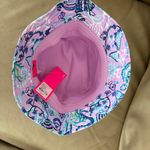 Lilly Pulitzer Lilac Freesia Mermaid Printed Bucket Hat One Size Photo 8