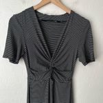 Favorite Daughter Day to Night Stripe keyhole Dress black small Photo 9