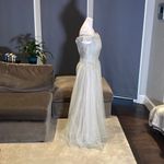 Women’s Red Full length Party Prom Formal Dress Size 12 **PLEASE READ Gray Photo 4