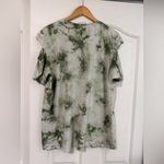 Lululemon  All Yours Cut Out Tee Tie Dye Marble Wash Sage Green Photo 4