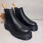 Dr. Martens VEGAN 2976 Quad Chelsea Boots Black Unisex's Platform M-11 / W-12 Photo 3