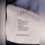 Brandy Melville Navy  Jacket from John Galt Collection.  100% cotton, one size Photo 7