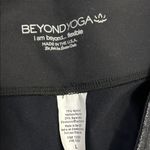 Beyond Yoga  Shimmer Essential Long Leggings Black/Silver Foil Photo 7