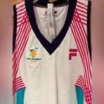 FILA Christopher Bevans BNP Paribas Open Tennis Tank Top Women's Size Small NEW Photo 3