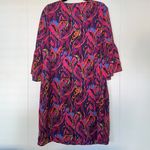 Pappagallo Multicolored Maggie Bell Sleeve Cover Up Photo 1