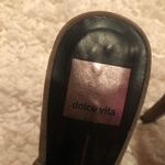 DV by Dolce Vit Leather Suede Slingback Heels Grey 7.5 Photo 5