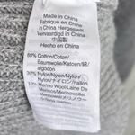 J.Crew Mercantile Bow Neck Sweater Dress Size Medium Grey Wool Blend Knit K3498 Photo 6