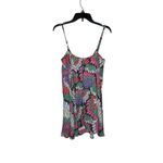 Judith March Women's Dress Floral Lined Swing Mini Slip 60's Retro Style Medium Photo 7
