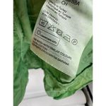 H&M  Green Tie Dye Mini Dress Peasant Puff Sleeve Tiered Boxy Women Size Small Photo 7