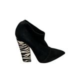 Casadei Calf Hair Animal Print Booties, New Photo 2