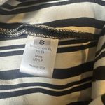 La Ligne New York Stripe Kick Flare Pant NEW Black Size 8 Photo 7