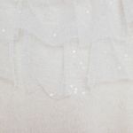 ZARA  Ivory Ruffled Oversized Sweater - S Photo 3