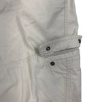 Columbia  Cargo Shorts W's Sz 8 Oatmeal Lightweight Knee Outdoor Travel Resort Photo 4