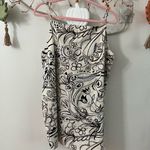 ZARA  Black, Brown Silver, Cooper, Blue and White Patterned Mini Dress Photo 8